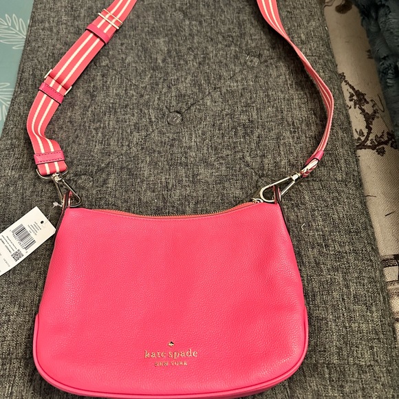 Kate Spade small crossbody in pebbles leather tropical P - Picture 1 of 6